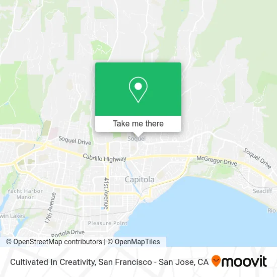 Cultivated In Creativity map