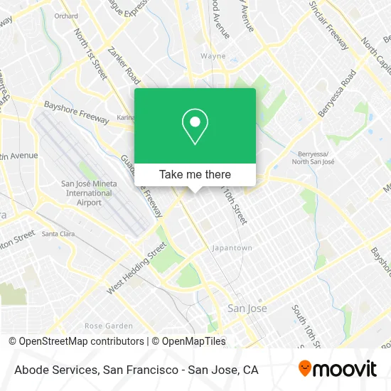 Abode Services map