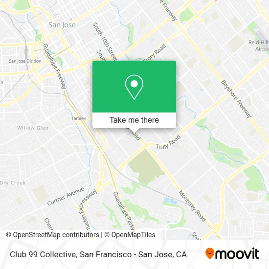 Club 99 Collective map