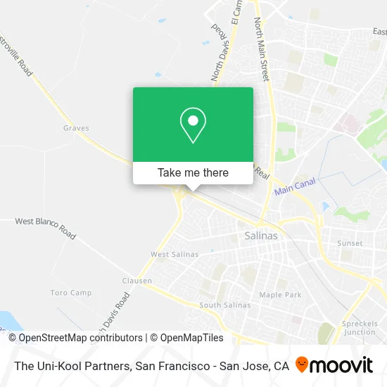 The Uni-Kool Partners map