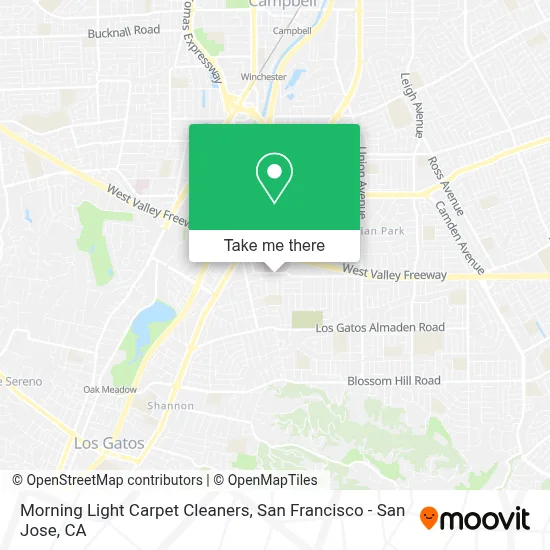 Morning Light Carpet Cleaners map