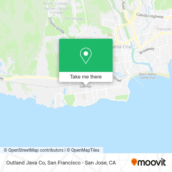 Outland Java Co map