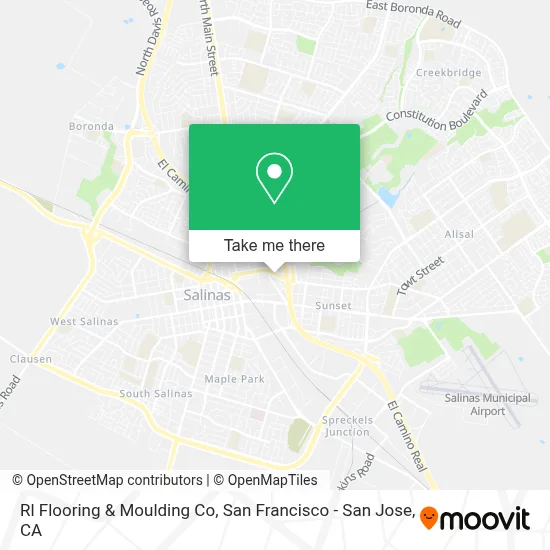 Rl Flooring & Moulding Co map