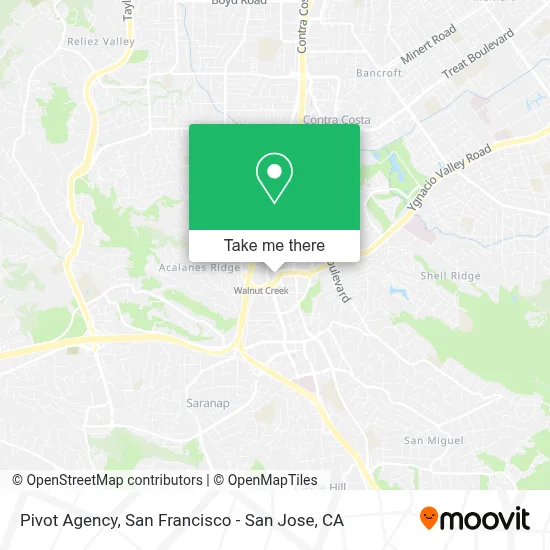 Pivot Agency map