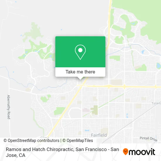 Ramos and Hatch Chiropractic map