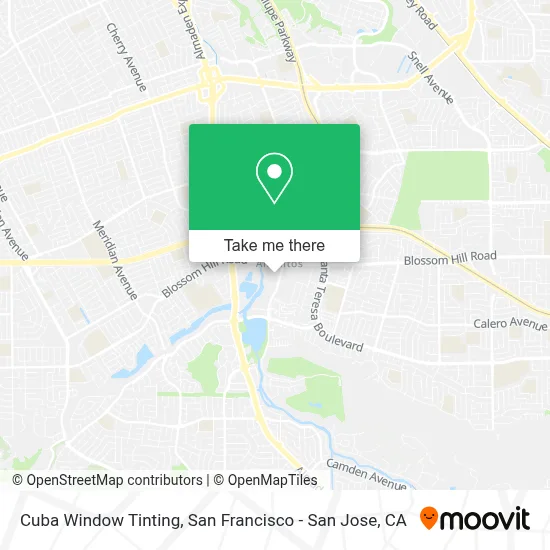 Cuba Window Tinting map