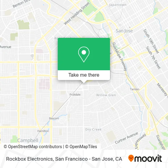 Rockbox Electronics map
