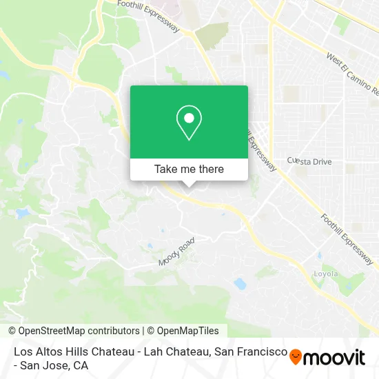 Los Altos Hills Chateau - Lah Chateau map