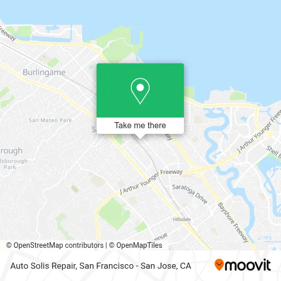 Auto Solis Repair map