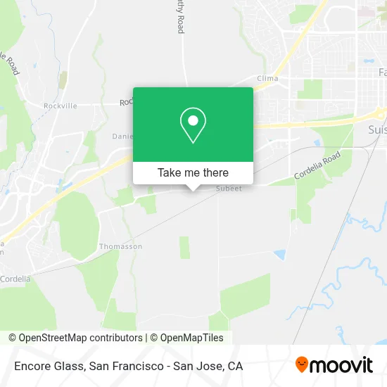 Encore Glass map