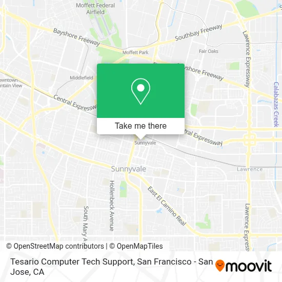 Tesario Computer Tech Support map