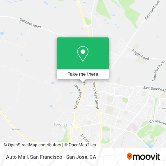 Auto Mall map