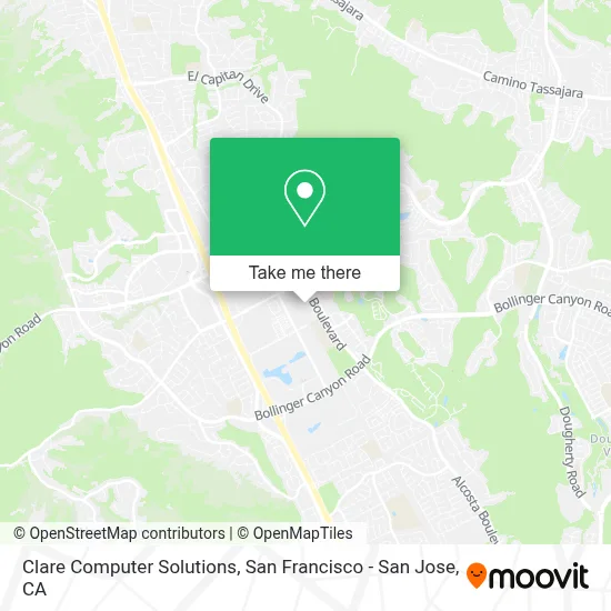 Clare Computer Solutions map