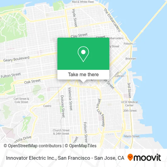 Innovator Electric Inc. map