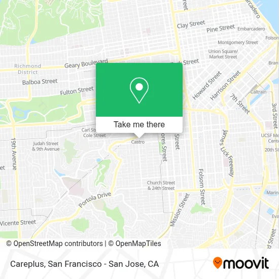 Careplus map