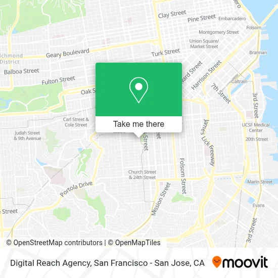 Digital Reach Agency map
