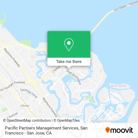Pacific Partners Management Services map