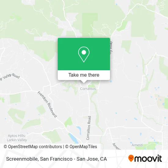 Screenmobile map