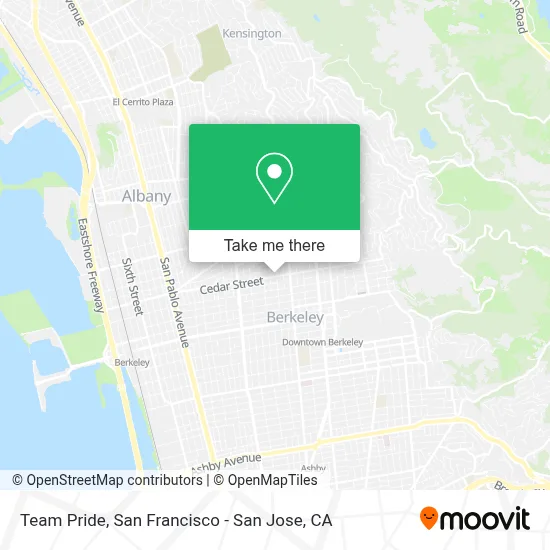 Team Pride map