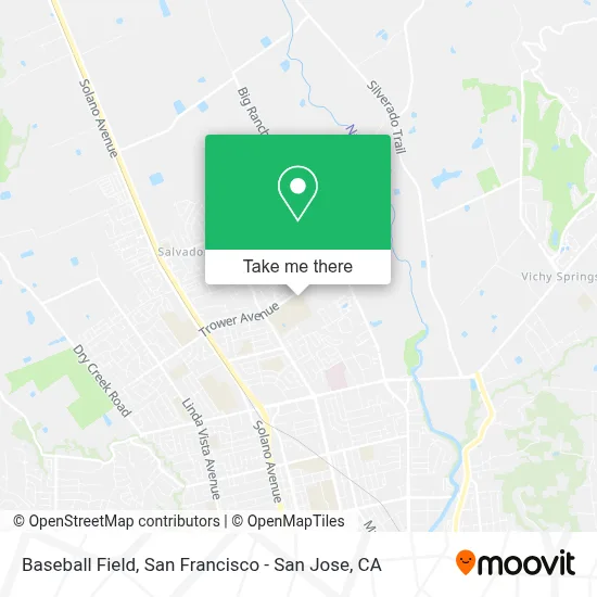 Baseball Field map