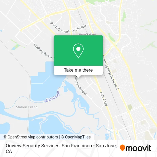 Onview Security Services map
