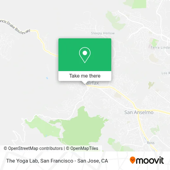 The Yoga Lab map