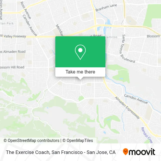 The Exercise Coach map