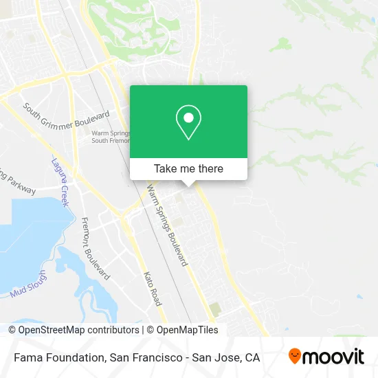Fama Foundation map