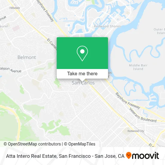 Atta Intero Real Estate map