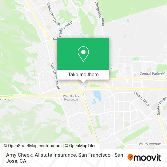 Amy Cheok: Allstate Insurance map