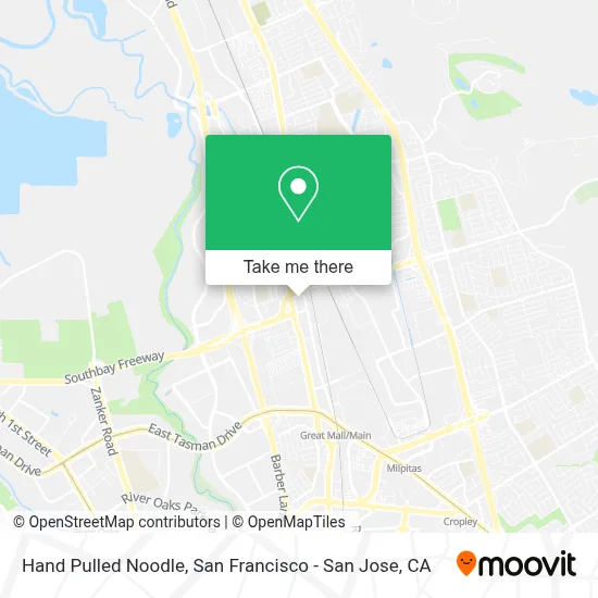 Hand Pulled Noodle map