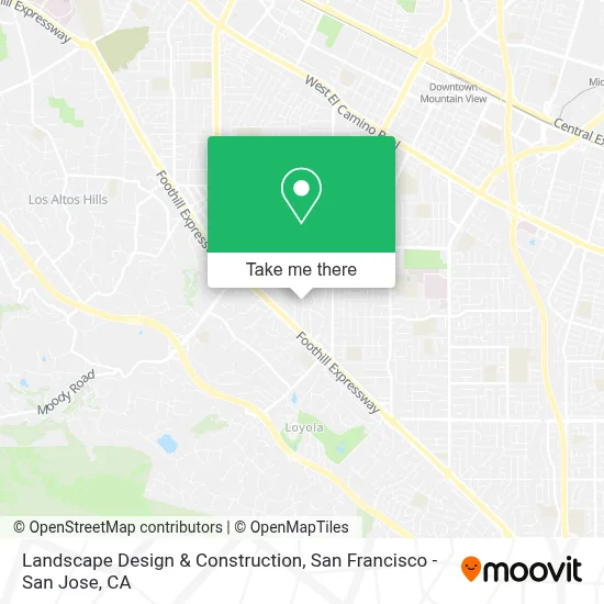 Landscape Design & Construction map