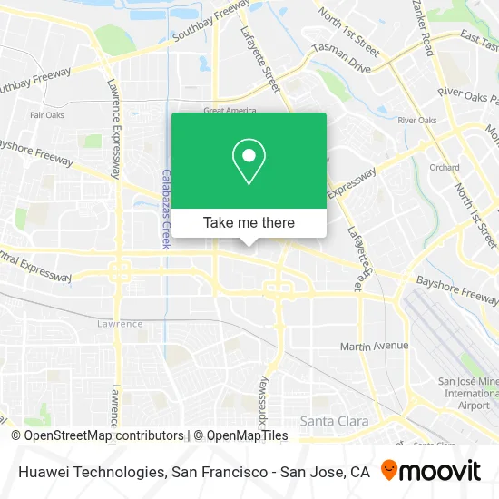 Huawei Technologies map