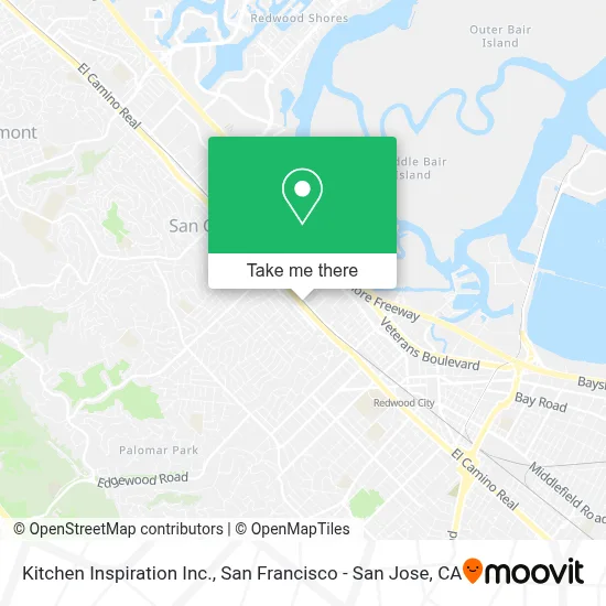 Kitchen Inspiration Inc. map