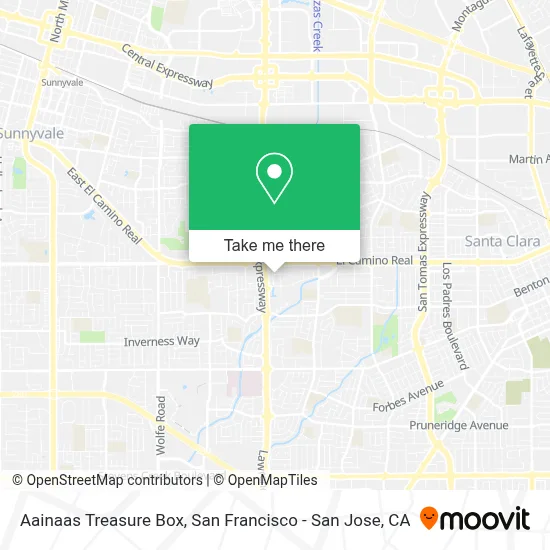 Aainaas Treasure Box map
