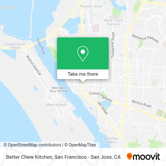 Better Chew Kitchen map