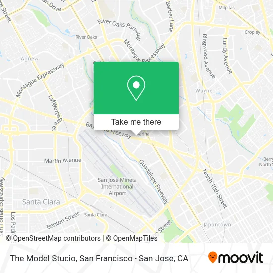 The Model Studio map