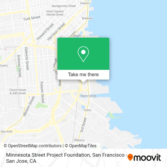 Minnesota Street Project Foundation map
