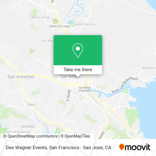 Dee Wagner Events map