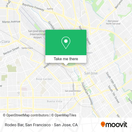 Rodeo Bar map