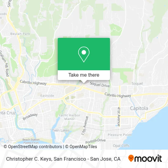 Christopher C. Keys map