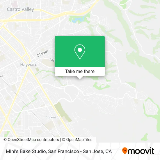 Mini's Bake Studio map