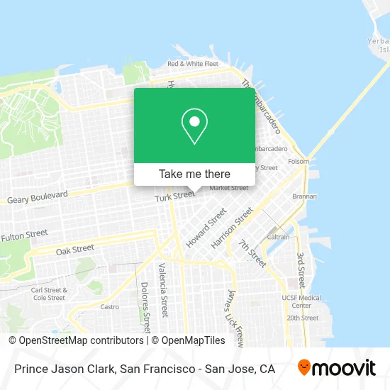 Prince Jason Clark map