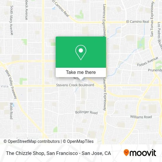 The Chizzle Shop map