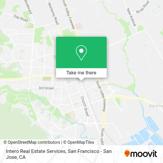 Intero Real Estate Services map