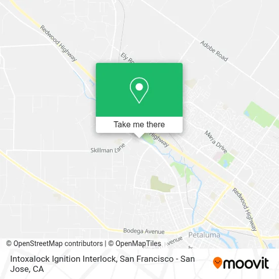 Intoxalock Ignition Interlock map