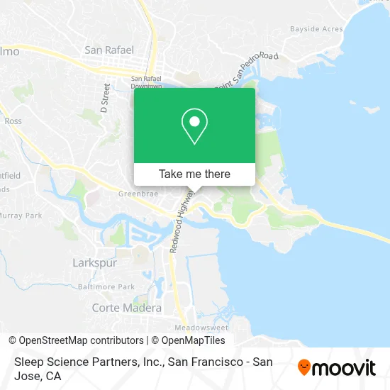 Sleep Science Partners, Inc. map