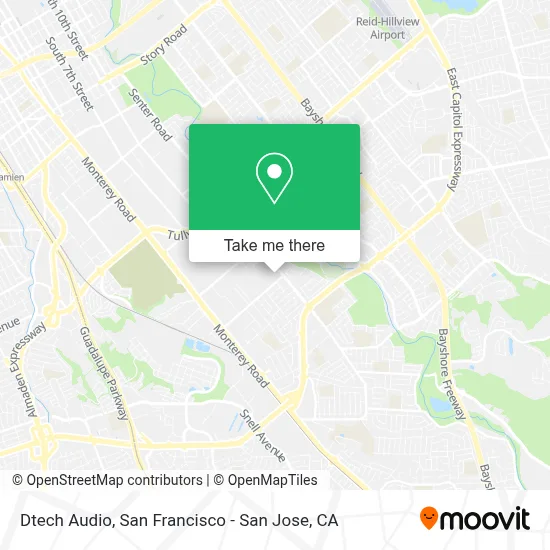 Dtech Audio map