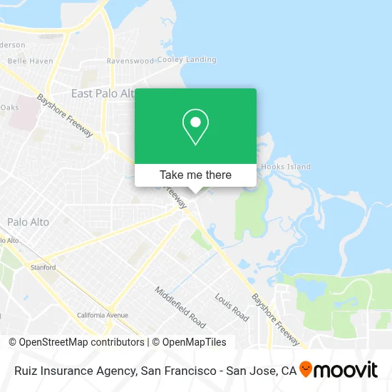 Ruiz Insurance Agency map