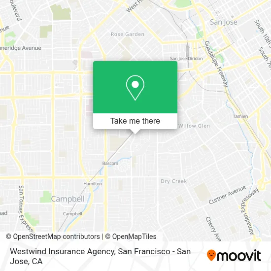 Westwind Insurance Agency map